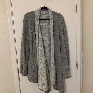 Free People Sweatshirt Cardigan